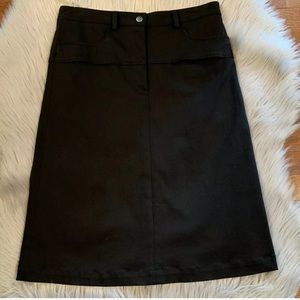 COLOVOS WOMEN’S BLACK PENCIL SKIRT SZ 6 **RARE**